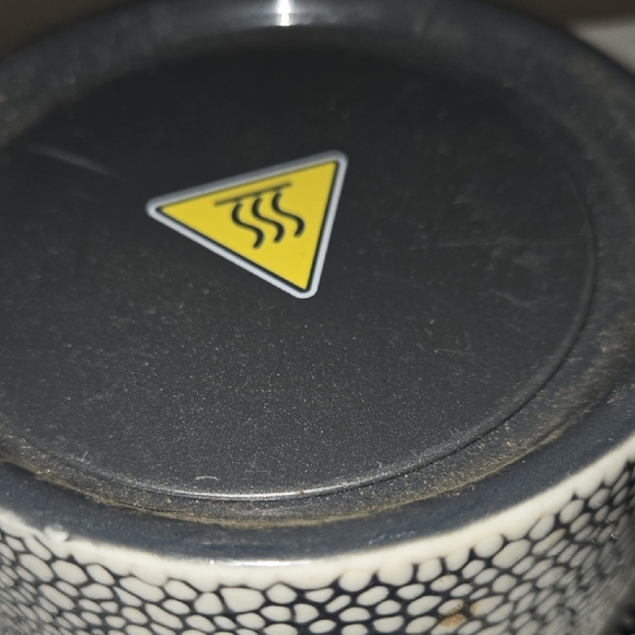Black and White Ceramic Wax Warmer - Picture 4 of 5